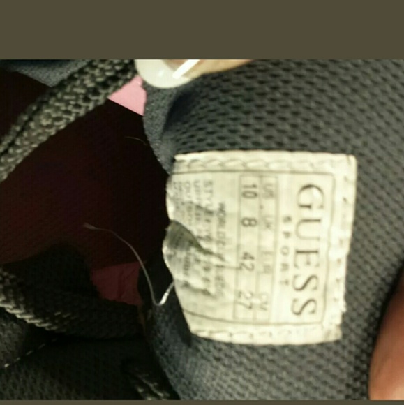 Guess women's suede pink sneakers working shoes - Picture 7 of 7